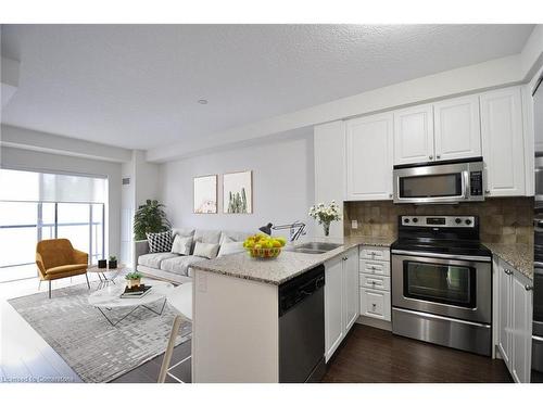 310-170 Water Street N, Cambridge, ON - Indoor Photo Showing Kitchen With Double Sink