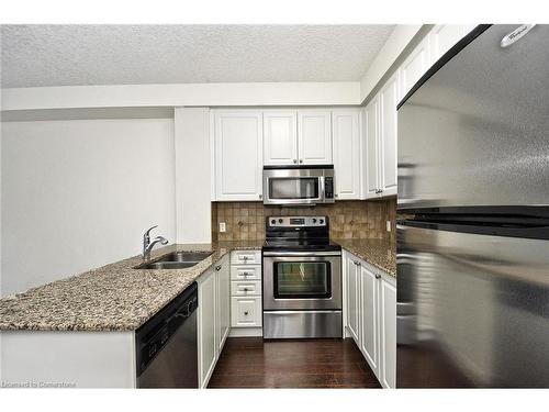 310-170 Water Street N, Cambridge, ON - Indoor Photo Showing Kitchen With Double Sink With Upgraded Kitchen