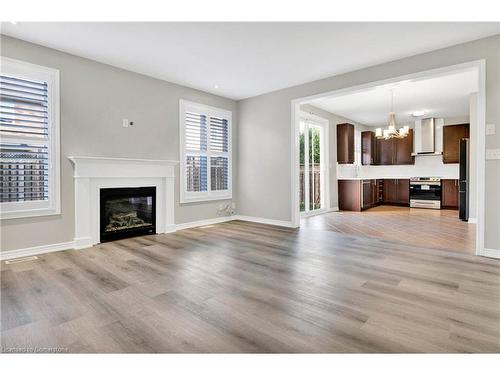 8 Thatcher Street, Cambridge, ON - Indoor Photo Showing Living Room With Fireplace