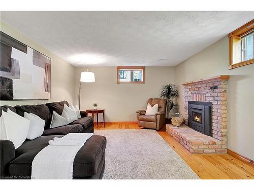 1654 Clyde Road, Cambridge, ON - Indoor Photo Showing Living Room With Fireplace