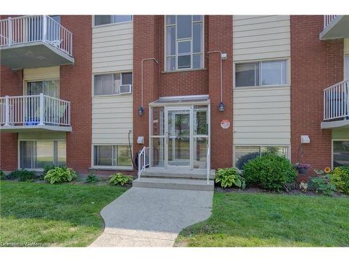 5-357 Connaught Street, Kitchener, ON - Outdoor With Balcony With Facade