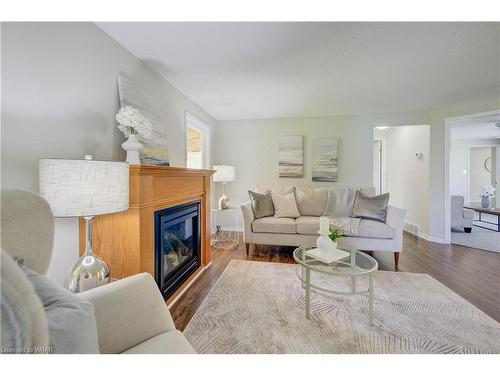 15 Rolling Brook Lane, New Hamburg, ON - Indoor Photo Showing Living Room With Fireplace