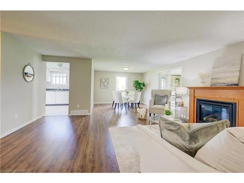 15 Rolling Brook Lane, New Hamburg, ON - Indoor Photo Showing Living Room With Fireplace