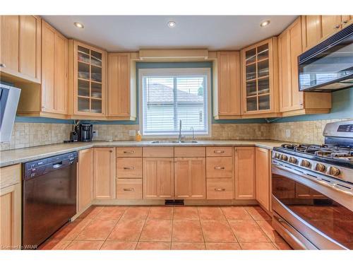 9 Augusta Street, Cambridge, ON - Indoor Photo Showing Kitchen With Double Sink