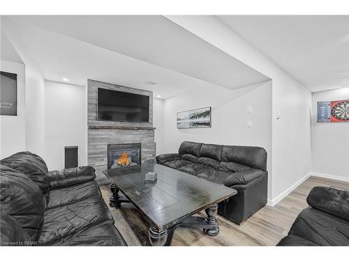 16 Tindall Crescent, Grand Valley, ON - Indoor Photo Showing Living Room With Fireplace