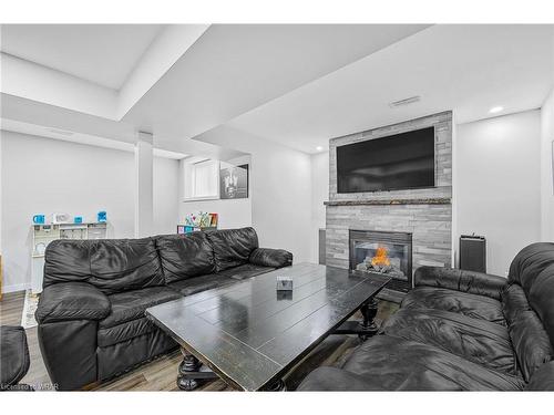 16 Tindall Crescent, Grand Valley, ON - Indoor Photo Showing Living Room With Fireplace