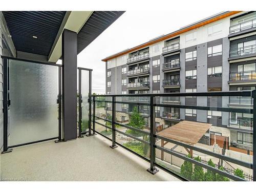 304-243 Northfield Drive E, Waterloo, ON - Outdoor With Balcony With Exterior