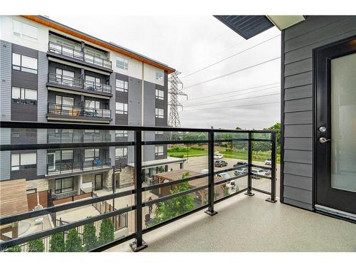 304-243 Northfield Drive E, Waterloo, ON - Outdoor With Balcony With Exterior