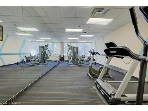 1706-190 Hespeler Road, Cambridge, ON - Indoor Photo Showing Gym Room