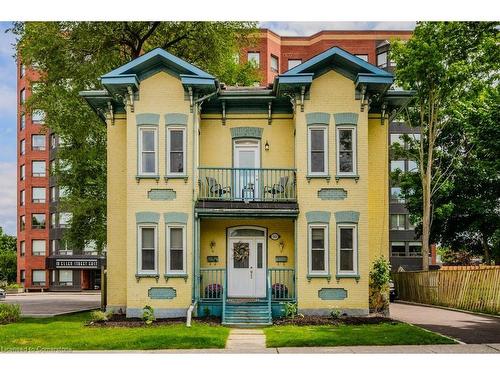 143 Queen Street N, Kitchener, ON - Outdoor With Balcony With Facade