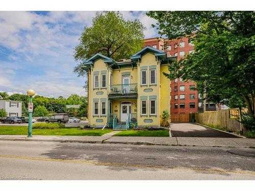 143 Queen Street N, Kitchener, ON - Outdoor With Balcony With Facade