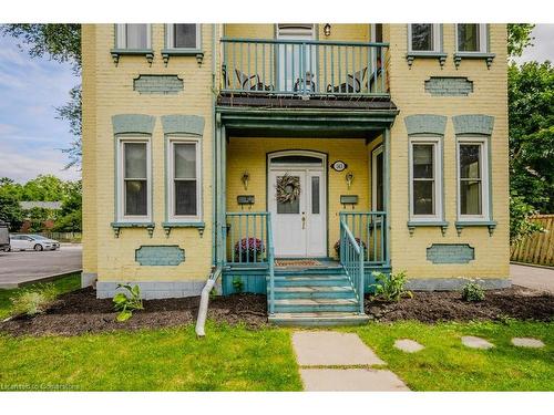 143 Queen Street N, Kitchener, ON - Outdoor With Balcony With Facade