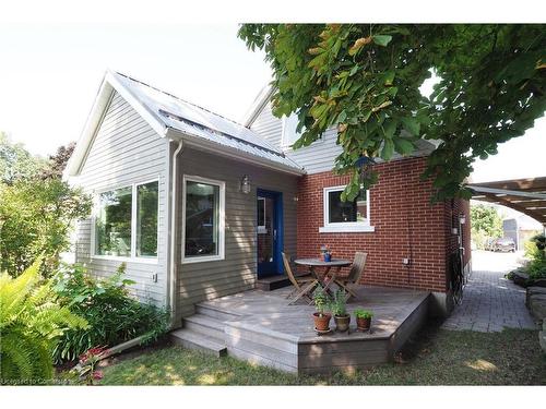 217 Waterloo Street, Kitchener, ON - Outdoor With Deck Patio Veranda With Exterior