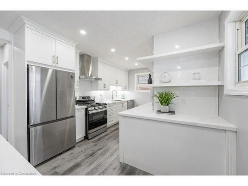 75 Wilfred Avenue, Kitchener, ON - Indoor Photo Showing Kitchen With Stainless Steel Kitchen