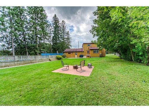 1249 Notre Dame Drive, Petersburg, ON - Outdoor With Backyard