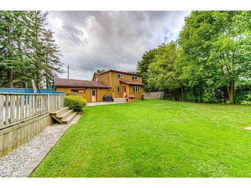 1249 Notre Dame Drive, Petersburg, ON - Outdoor With Backyard