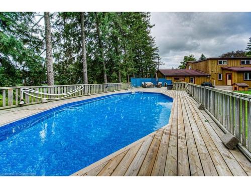 1249 Notre Dame Drive, Petersburg, ON - Outdoor With Deck Patio Veranda With Backyard