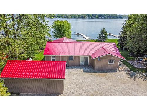 1012 Road 10 W, Conestogo Lake, ON - Outdoor With Body Of Water