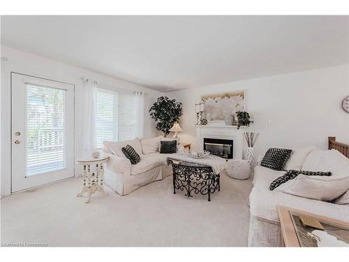 45 Sandpiper Drive, Guelph, ON - Indoor Photo Showing Living Room With Fireplace