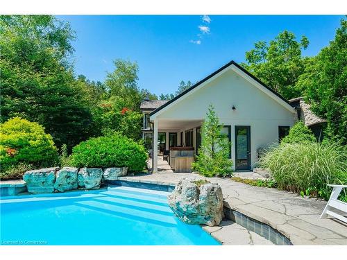 362 Geddes Street, Elora, ON - Outdoor With In Ground Pool