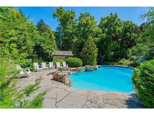 362 Geddes Street, Elora, ON - Outdoor With In Ground Pool