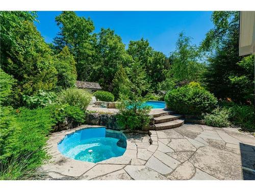 362 Geddes Street, Elora, ON - Outdoor With In Ground Pool With Backyard