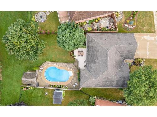 29 Hampton Court, St. George, ON - Outdoor With In Ground Pool With View