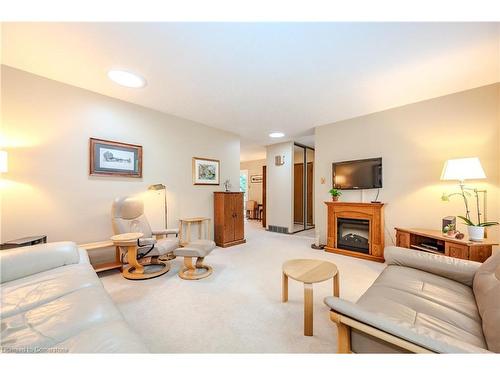 36 Culpepper Drive, Waterloo, ON - Indoor Photo Showing Living Room With Fireplace