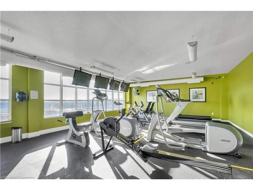 707-112 Benton Street, Kitchener, ON - Indoor Photo Showing Gym Room