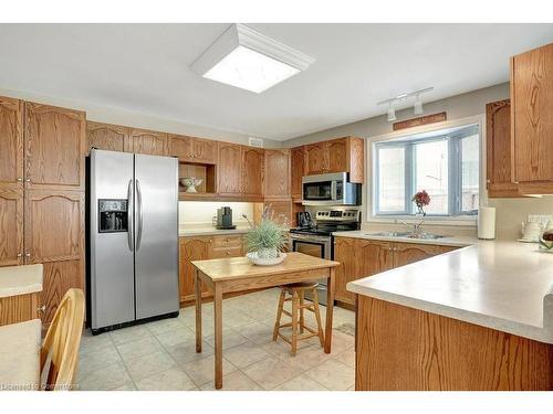 104 Dunadry Lane, Freelton, ON - Indoor Photo Showing Kitchen With Stainless Steel Kitchen With Double Sink