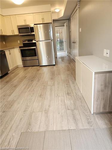 11-122 Courtland Avenue E, Kitchener, ON - Indoor Photo Showing Kitchen With Stainless Steel Kitchen With Double Sink