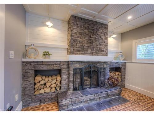 46 Cavalier Place, Waterloo, ON - Indoor With Fireplace