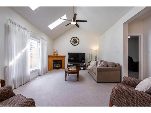 74 Hearthwood Crescent, Kitchener, ON - Indoor Photo Showing Living Room With Fireplace