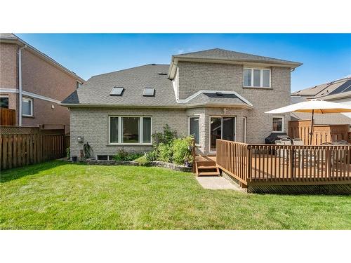 74 Hearthwood Crescent, Kitchener, ON - Outdoor With Deck Patio Veranda