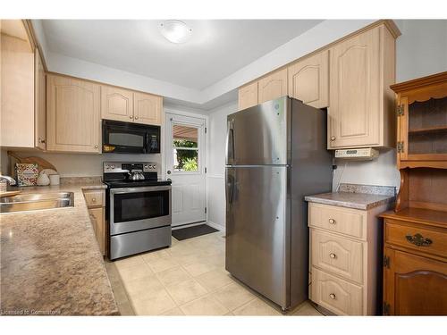 6 Inlet Avenue, Kitchener, ON - Indoor Photo Showing Kitchen With Double Sink