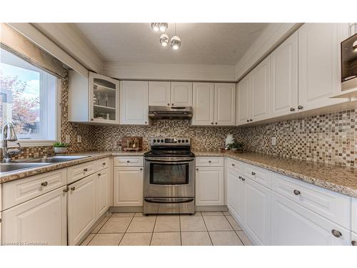 56 Rush Meadow Street, Kitchener, ON - Indoor Photo Showing Kitchen With Double Sink