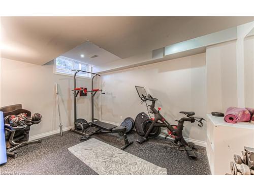 56 Rush Meadow Street, Kitchener, ON - Indoor Photo Showing Gym Room