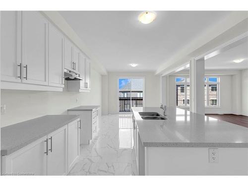 26 Hearn Street, Bond Head, ON - Indoor Photo Showing Kitchen With Double Sink