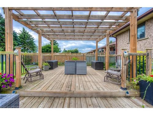 99 Bluerock Crescent, Cambridge, ON - Outdoor With Deck Patio Veranda With Exterior