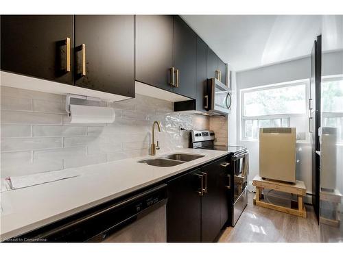 199 Ahrens Street W, Kitchener, ON - Indoor Photo Showing Kitchen With Double Sink With Upgraded Kitchen