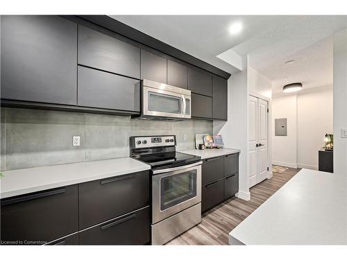 1710-330 Ridout Street N, London, ON - Indoor Photo Showing Kitchen With Stainless Steel Kitchen