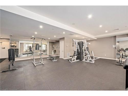 1710-330 Ridout Street N, London, ON - Indoor Photo Showing Gym Room