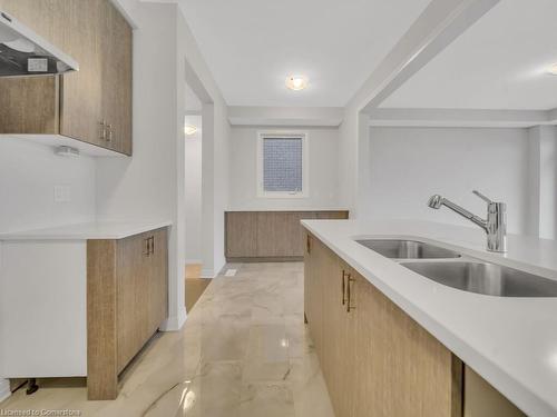 193 Leslie Davis Street, Ayr, ON - Indoor Photo Showing Kitchen With Double Sink