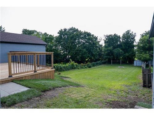 69 Clarke Street N, Woodstock, ON - Outdoor With Deck Patio Veranda With Backyard