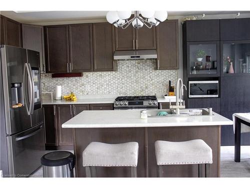 1187 Duke Street, Cambridge, ON - Indoor Photo Showing Kitchen With Upgraded Kitchen