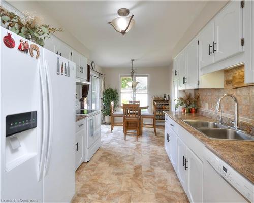 1135 Iroquois Crescent, Woodstock, ON - Indoor Photo Showing Kitchen With Double Sink