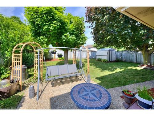 1135 Iroquois Crescent, Woodstock, ON - Outdoor With Backyard