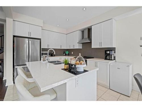 42 Gloria Street, Kitchener, ON - Indoor Photo Showing Kitchen With Double Sink