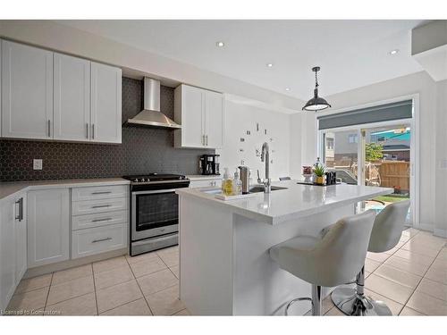 42 Gloria Street, Kitchener, ON - Indoor Photo Showing Kitchen With Upgraded Kitchen