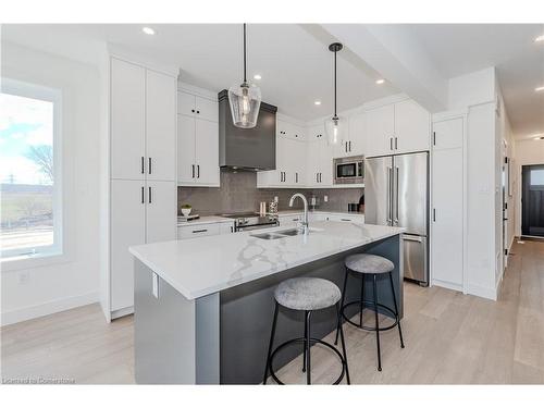 66 Walker Road, Ingersoll, ON - Indoor Photo Showing Kitchen With Stainless Steel Kitchen With Upgraded Kitchen